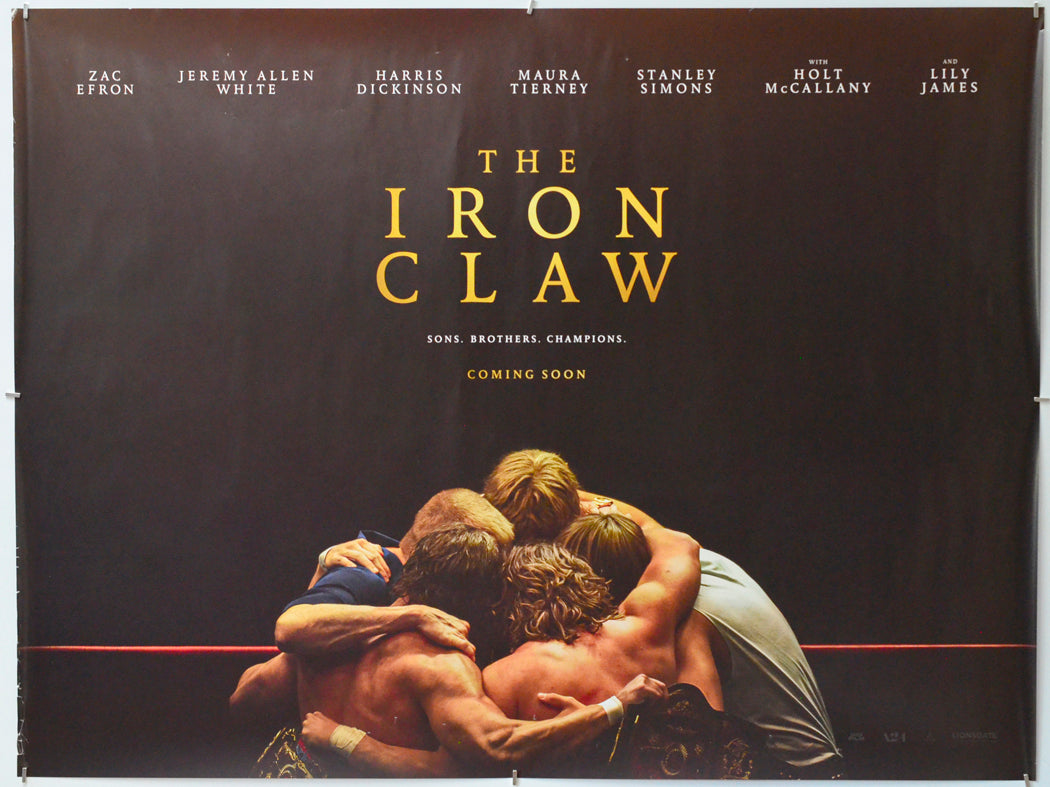 The Iron Claw - Original Quad Poster - Film Poster - Movie Poster