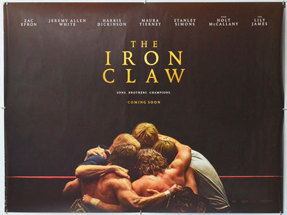 The Iron Claw - Original Quad Poster - Film Poster - Movie Poster