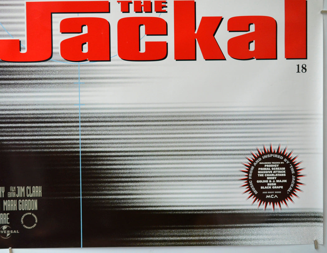 The Jackal (Bottom Right) Cinema Quad Movie Poster 