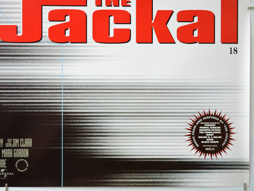 The Jackal (Bottom Right) Cinema Quad Movie Poster 