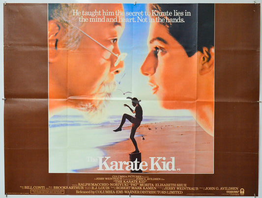 The Karate Kid - Original Quad Poster - Film Poster - Movie Poster