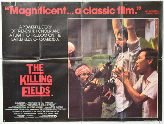 The Killing Fields - Original Quad Poster - Film Poster - Movie Poster