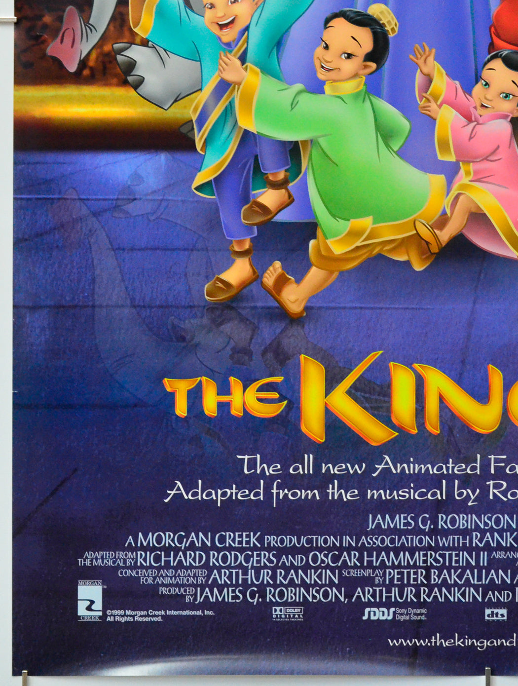 The King And I (Bottom Left) Cinema One Sheet Movie Poster 