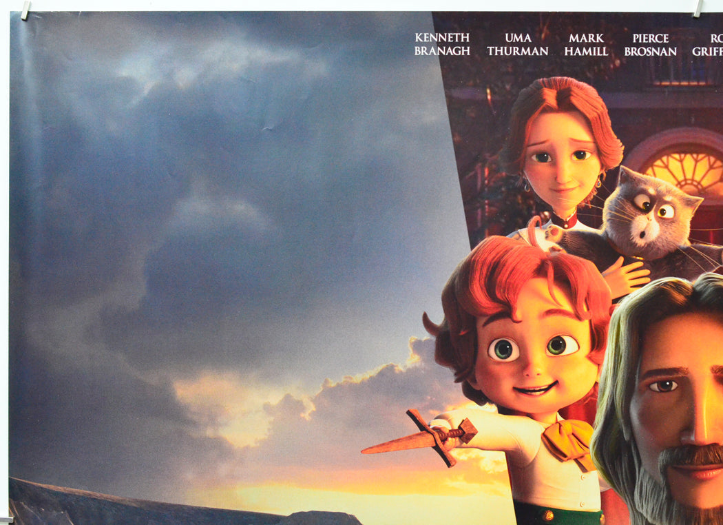 The King of Kings (Top Left) Cinema Quad Movie Poster 