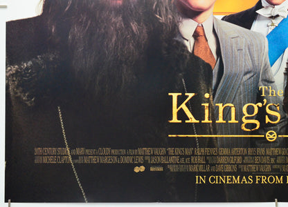 The King’s Man (Bottom Left) Cinema Quad Movie Poster 