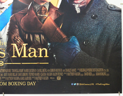 The King’s Man (Bottom Right) Cinema Quad Movie Poster 