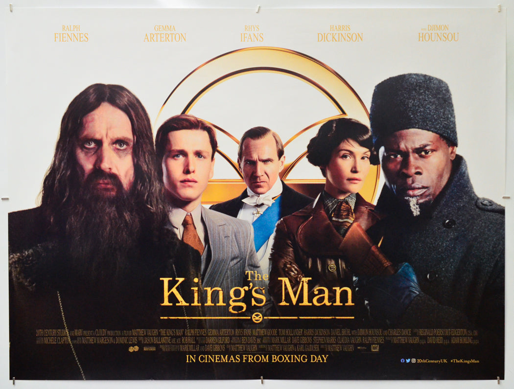 The King’s Man - Original Quad Poster - Film Poster - Movie Poster