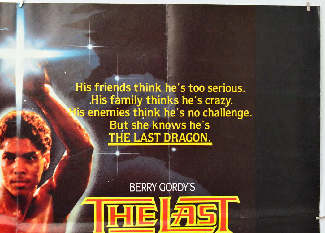 The Last Dragon (Top Right) Cinema Quad Movie Poster 
