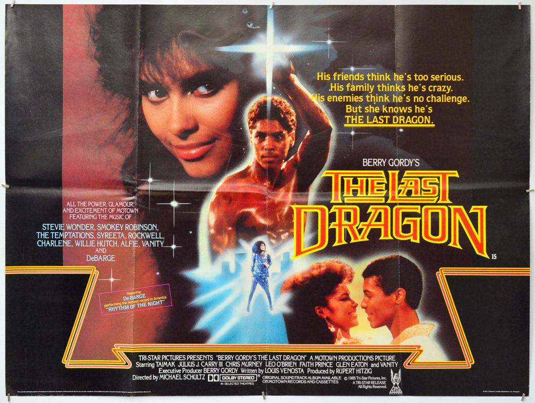 The Last Dragon - Original Quad Poster - Film Poster - Movie Poster