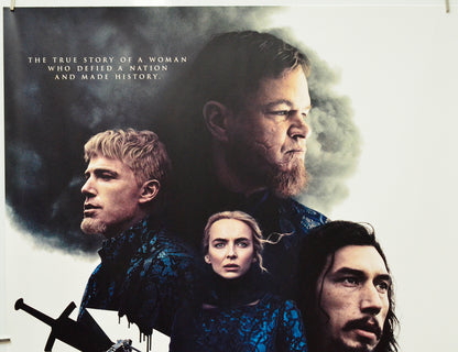 The Last Duel (Top Left) Cinema Quad Movie Poster 