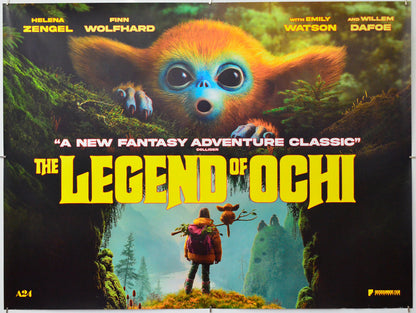The Legend of Ochi - Original Quad Poster - Film Poster - Movie Poster