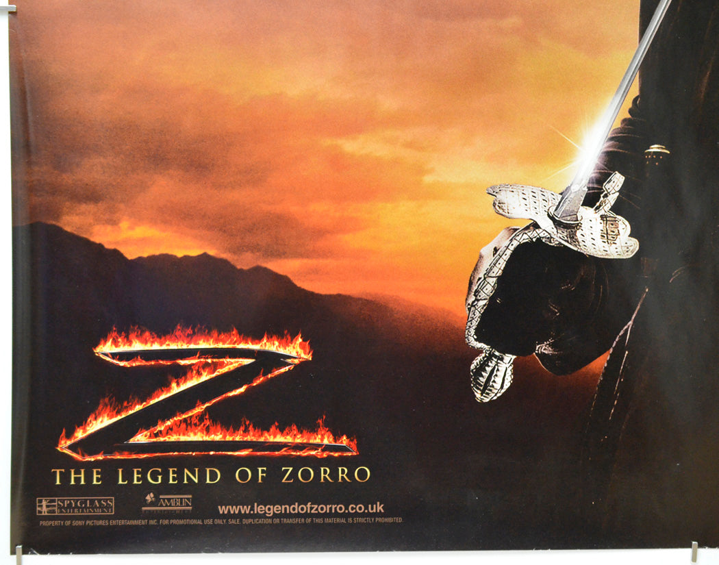 The Legend Of Zorro (Bottom Left) Cinema Quad Movie Poster 