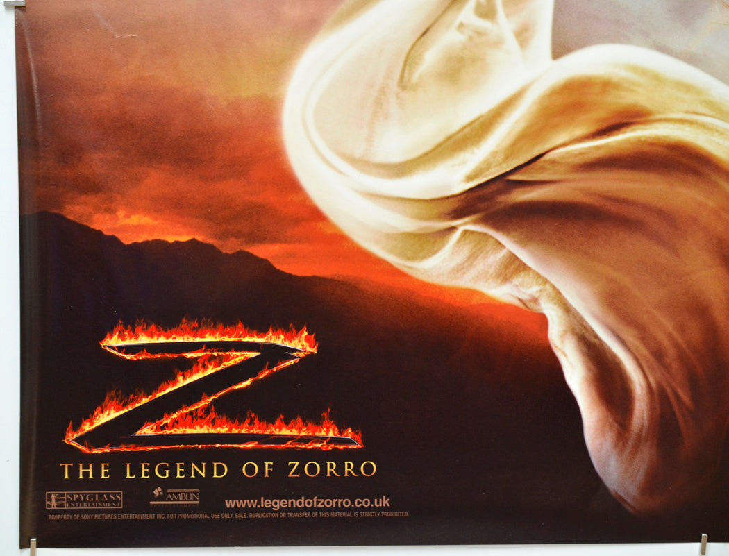 The Legend Of Zorro (Bottom Left) Cinema Quad Movie Poster 