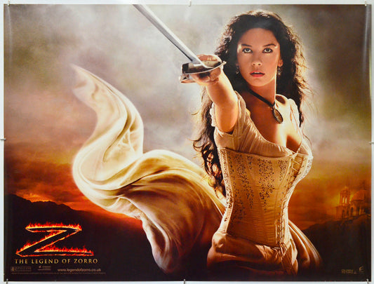 The Legend Of Zorro - Original Quad Poster - Film Poster - Movie Poster