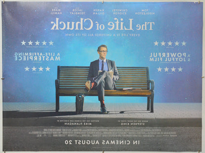 The Life of Chuck (Back) Cinema Quad Movie Poster 