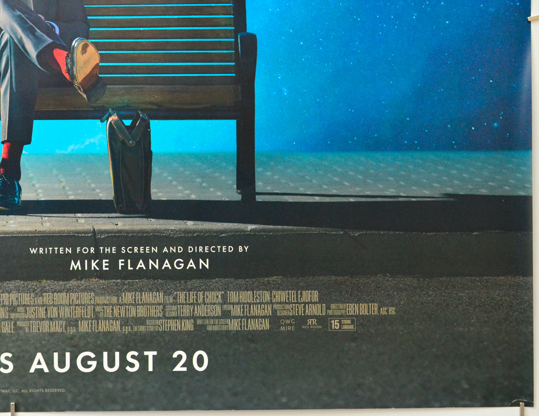 The Life of Chuck (Bottom Right) Cinema Quad Movie Poster 