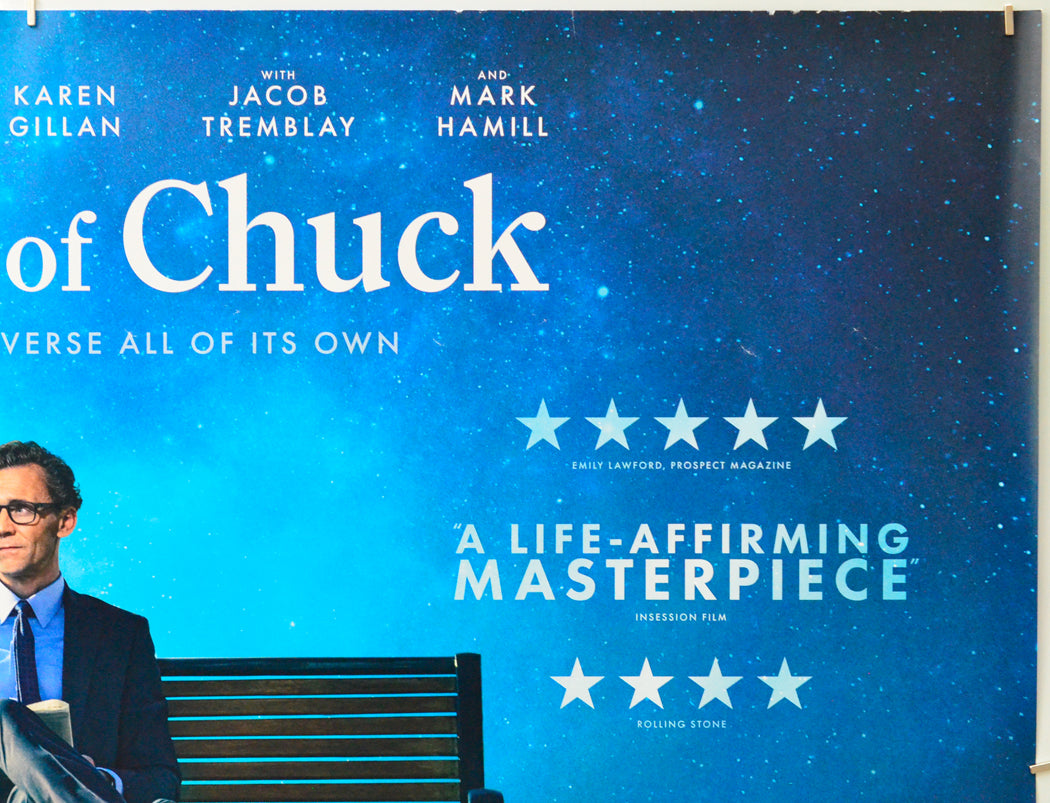 The Life of Chuck (Top Right) Cinema Quad Movie Poster 