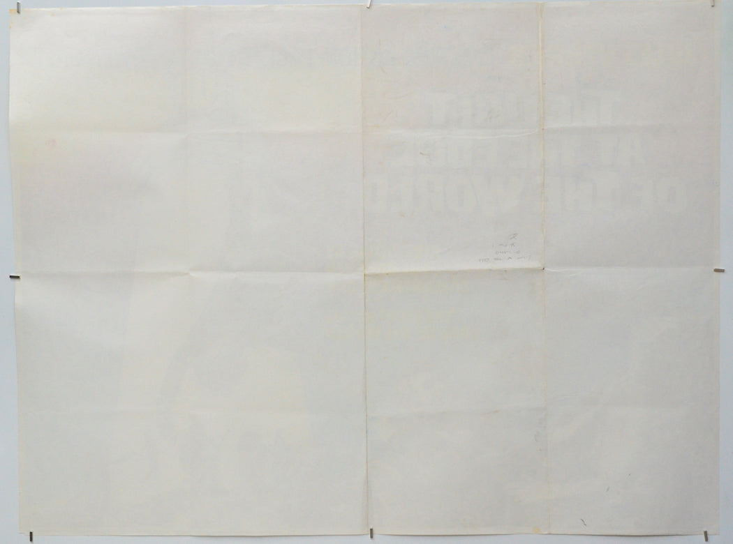 The Light At The Edge Of The World (Back) Cinema Quad Movie Poster 