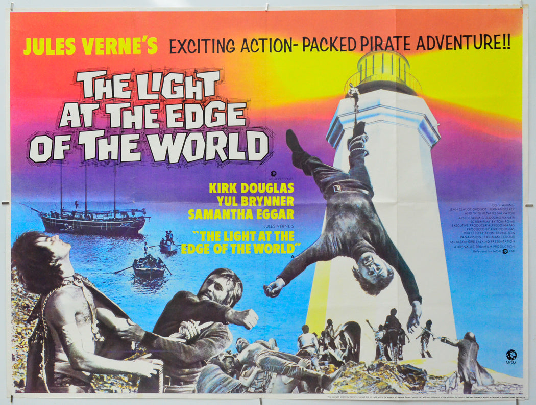 The Light At The Edge Of The World - Original Quad Poster - Film Poster - Movie Poster
