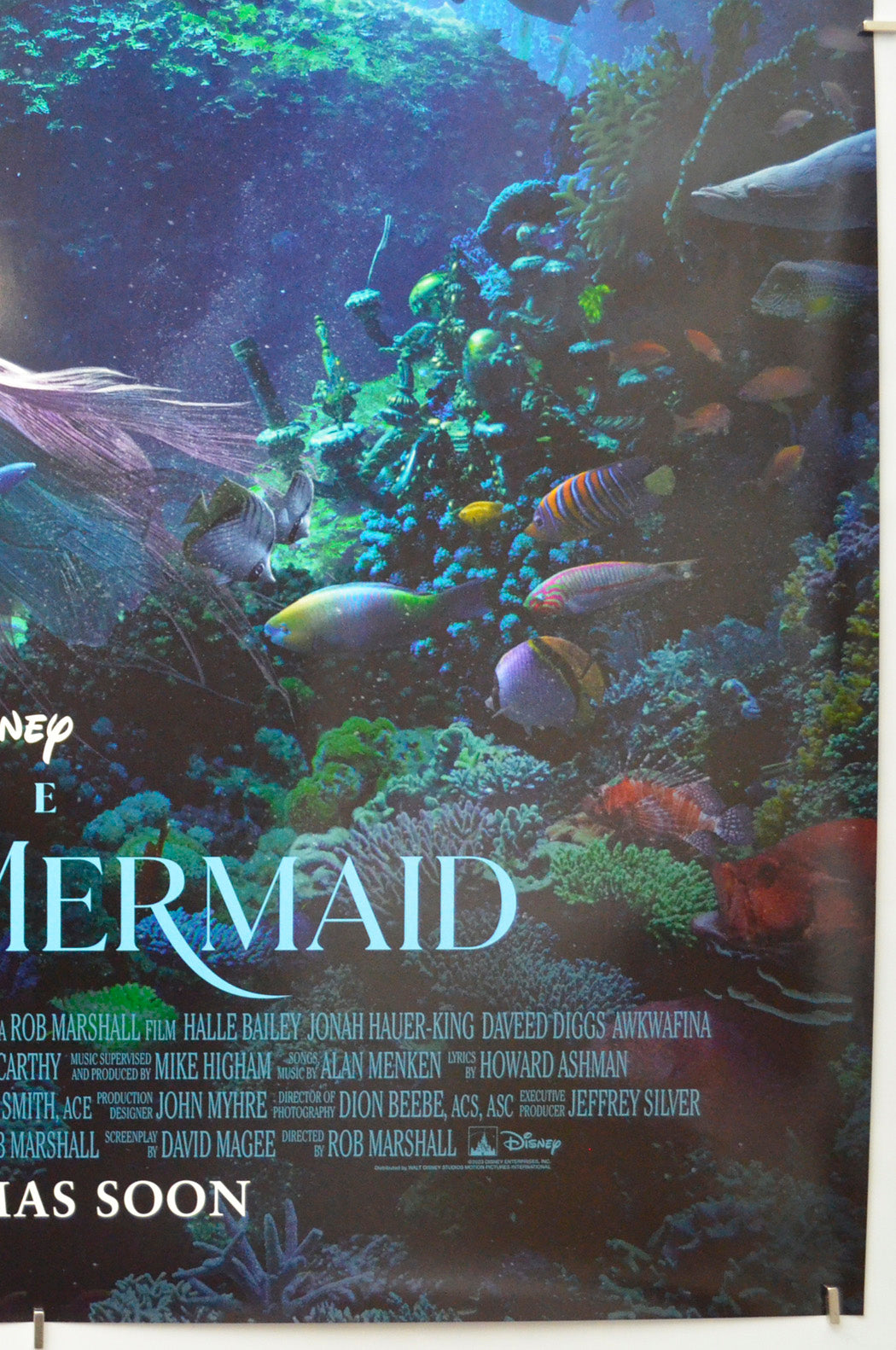 The Little Mermaid (Bottom Right) Cinema One Sheet Movie Poster 