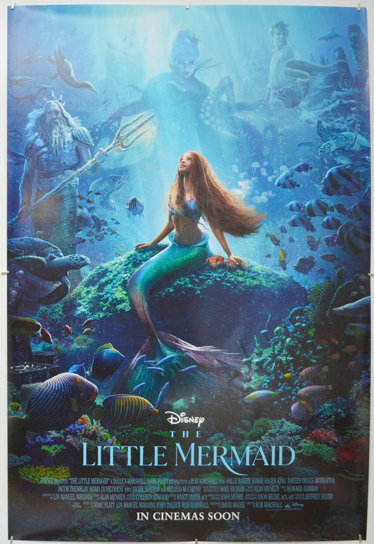 The Little Mermaid - Original One Sheet Poster - Film Poster - Movie Poster 