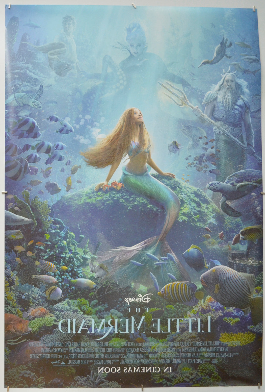 The Little Mermaid (Back) Cinema One Sheet Movie Poster 