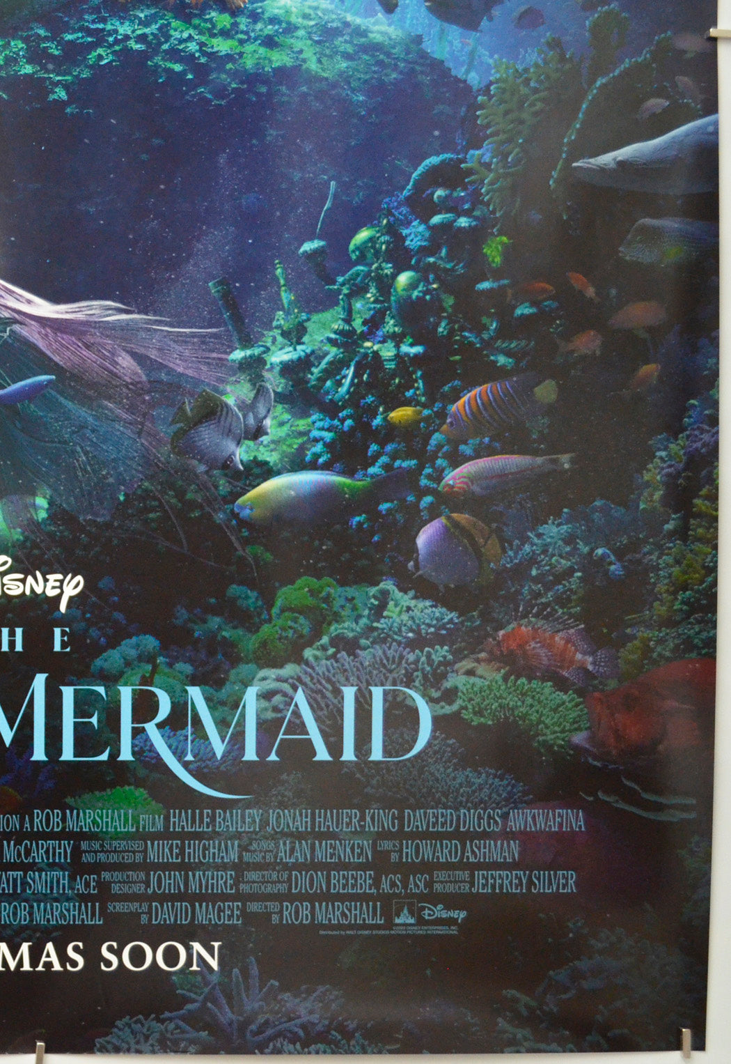 The Little Mermaid (Bottom Right) Cinema One Sheet Movie Poster 