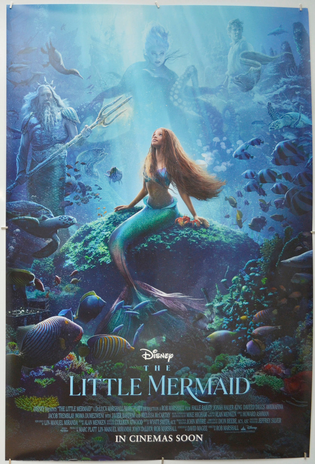 The Little Mermaid - Original One Sheet Poster - Film Poster - Movie Poster 