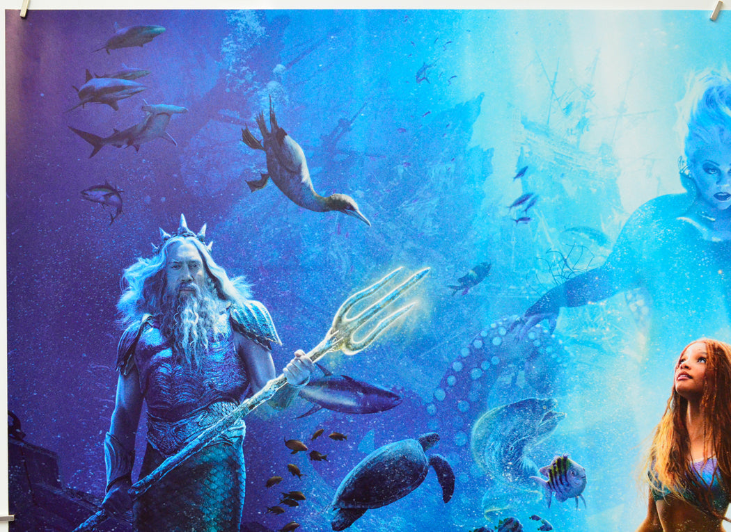 The Little Mermaid (Top Left) Cinema Quad Movie Poster 