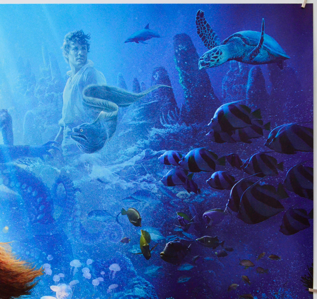 The Little Mermaid (Top Right) Cinema Quad Movie Poster 