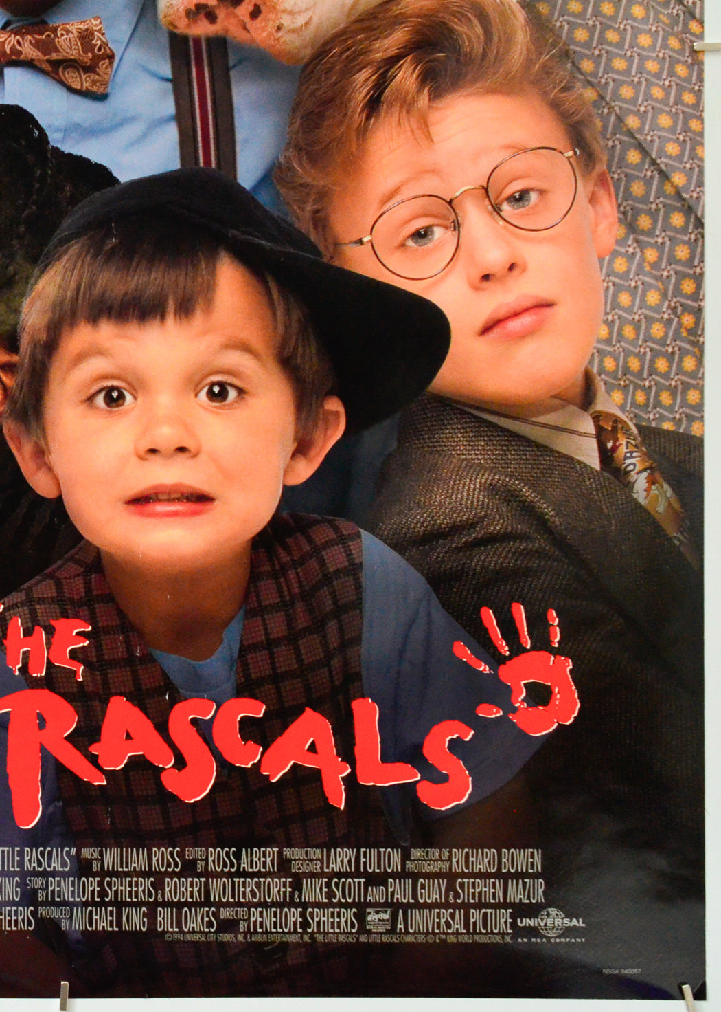 The Little Rascals (Bottom Right) Cinema One Sheet Movie Poster 
