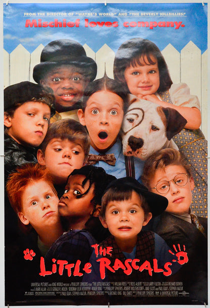The Little Rascals - Original One Sheet Poster - Film Poster - Movie Poster 