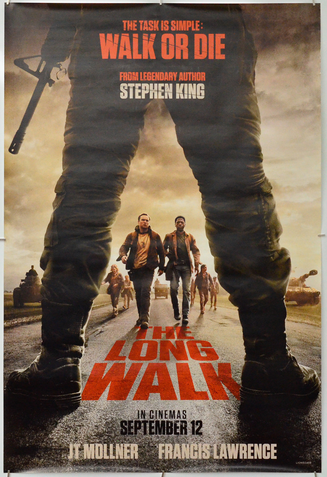 The Long Walk - Original One Sheet Poster - Film Poster - Movie Poster 