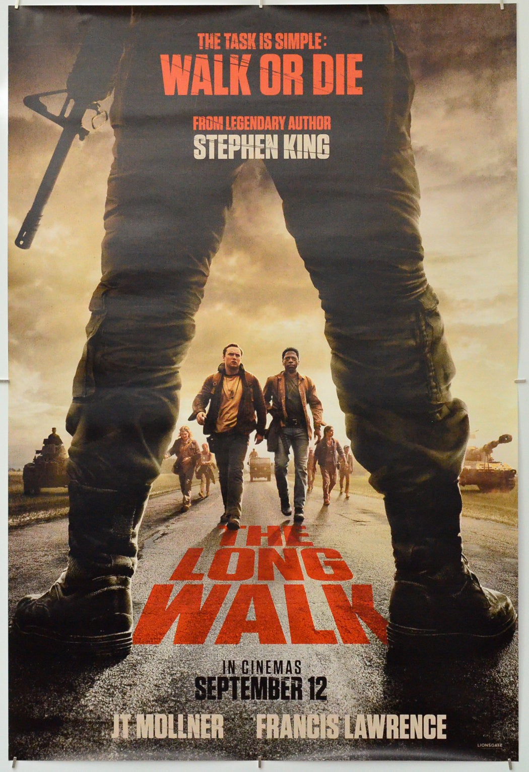 The Long Walk - Original One Sheet Poster - Film Poster - Movie Poster 