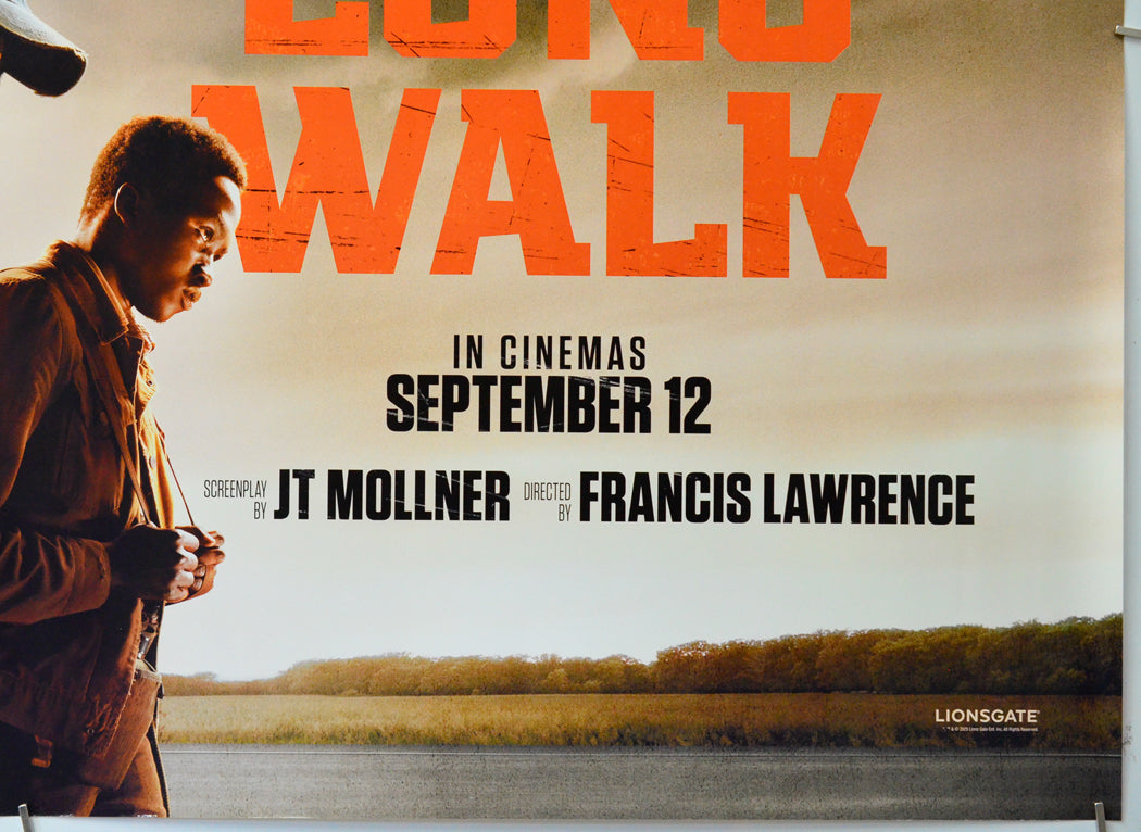 The Long Walk (Bottom Right) Cinema Quad Movie Poster 