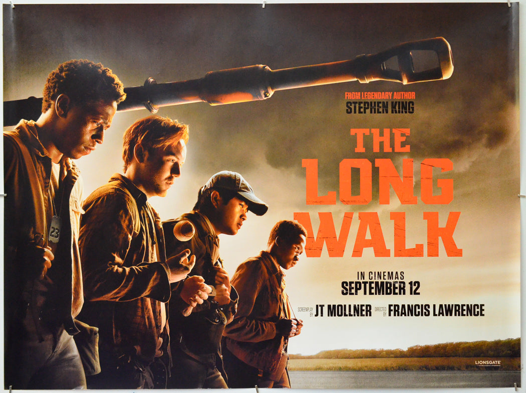 The Long Walk - Original Quad Poster - Film Poster - Movie Poster