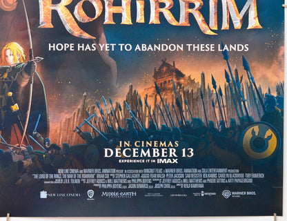 The Lord of the Rings: The War of the Rohirrim (Bottom Right) Cinema Quad Movie Poster 