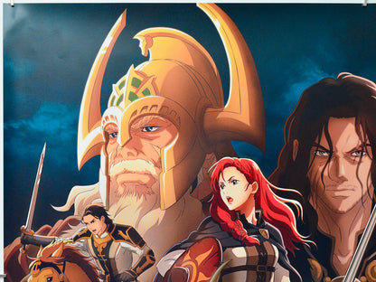 The Lord of the Rings: The War of the Rohirrim (Top Left) Cinema Quad Movie Poster 