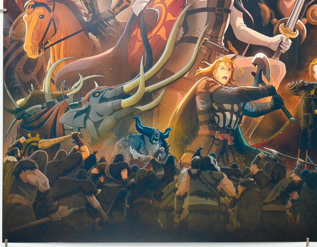 The Lord of the Rings: The War of the Rohirrim (Bottom Left) Cinema Quad Movie Poster 