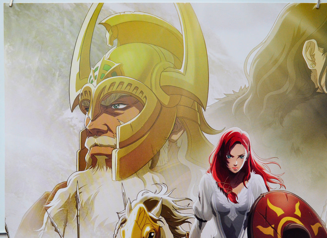 The Lord of the Rings: The War of the Rohirrim (Top Left) Cinema Quad Movie Poster 