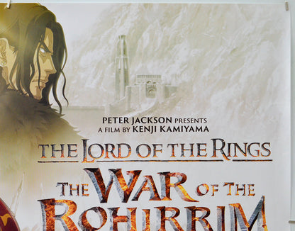 The Lord of the Rings: The War of the Rohirrim (Top Right) Cinema Quad Movie Poster 