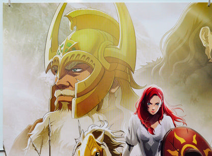 The Lord of the Rings: The War of the Rohirrim (Top Left) Cinema Quad Movie Poster 