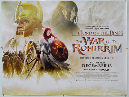 The Lord of the Rings: The War of the Rohirrim - Original Quad Poster - Film Poster - Movie Poster