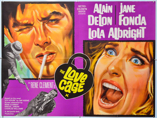 The Love Cage - Original Quad Poster - Film Poster - Movie Poster