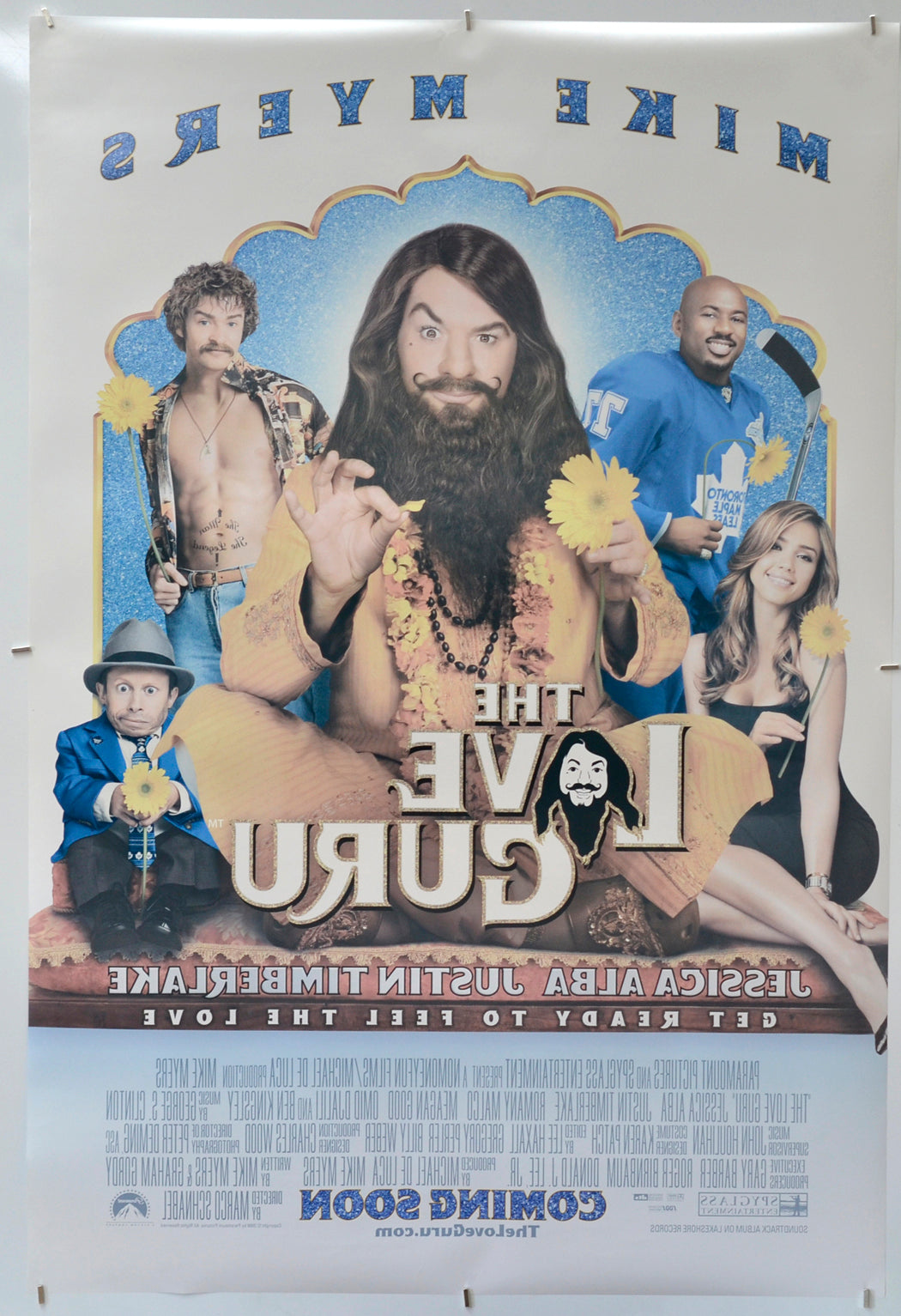 The Love Guru (Back) Cinema One Sheet Movie Poster 