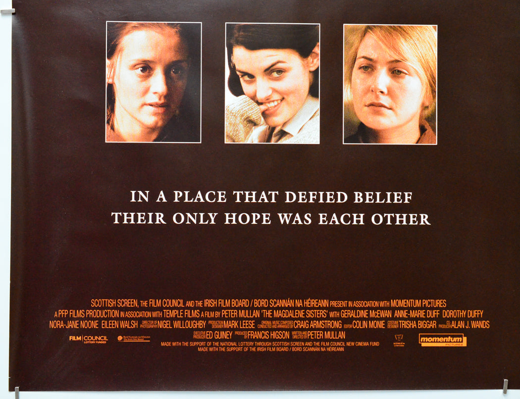 The Magdalene Sisters (Bottom Left) Cinema Quad Movie Poster 