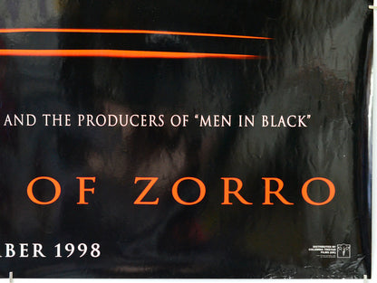 The Mask Of Zorro (Bottom Right) Cinema Quad Movie Poster 