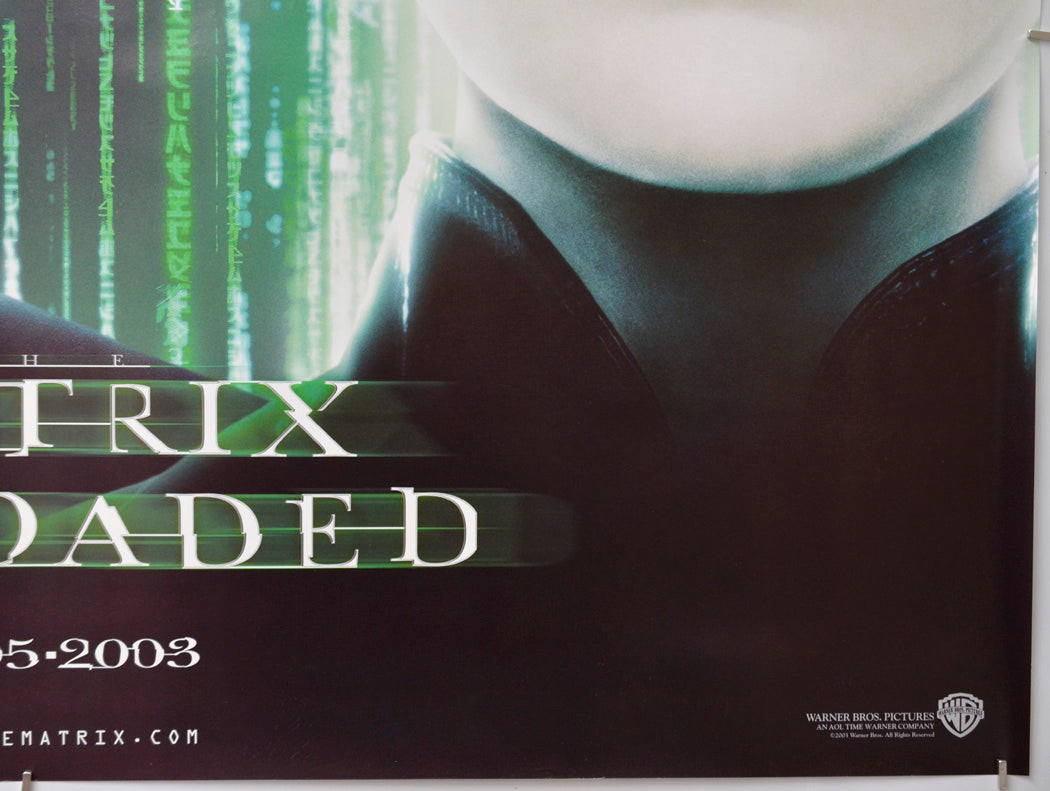 The Matrix Reloaded (Bottom Right) Cinema Quad Movie Poster 