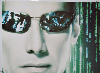 The Matrix Reloaded (Top Left) Cinema Quad Movie Poster 