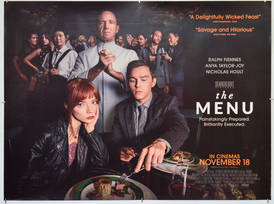 The Menu - Original Quad Poster - Film Poster - Movie Poster